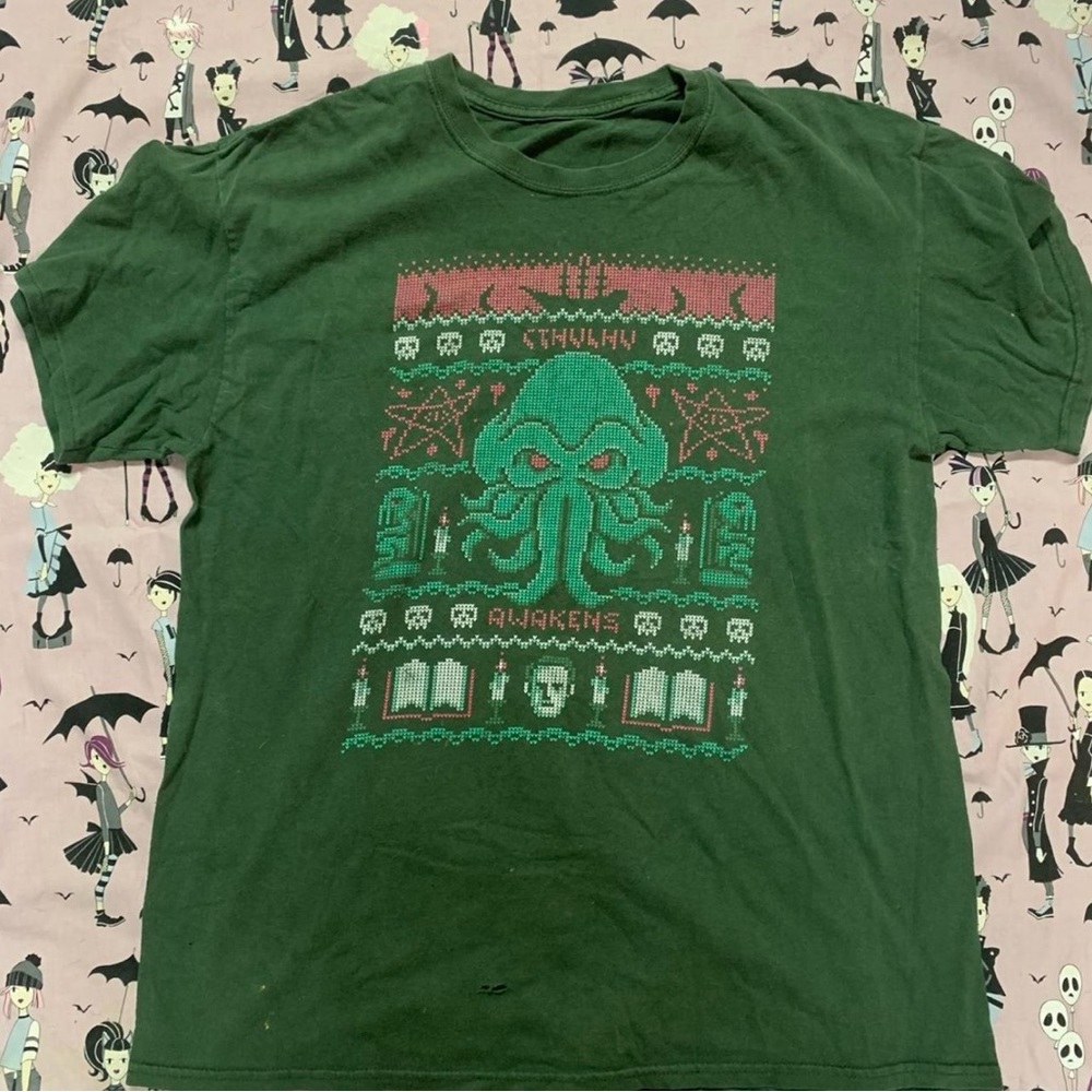 NEWT Nerd Block Video Game Octopus T-Shirt